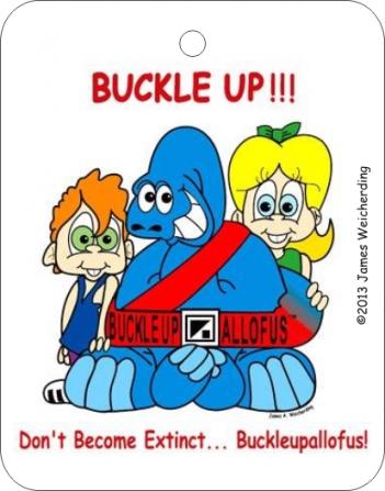  Buckleupallofus with Kids | Road Safety Car Air Fresheners | My Air Freshener